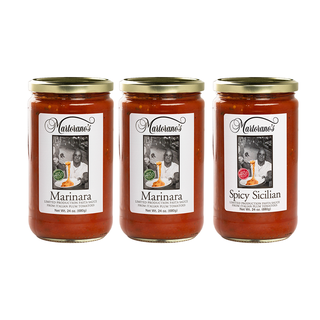 Sauce Mixed Pack - 2 Marinara / 1 Spicy
