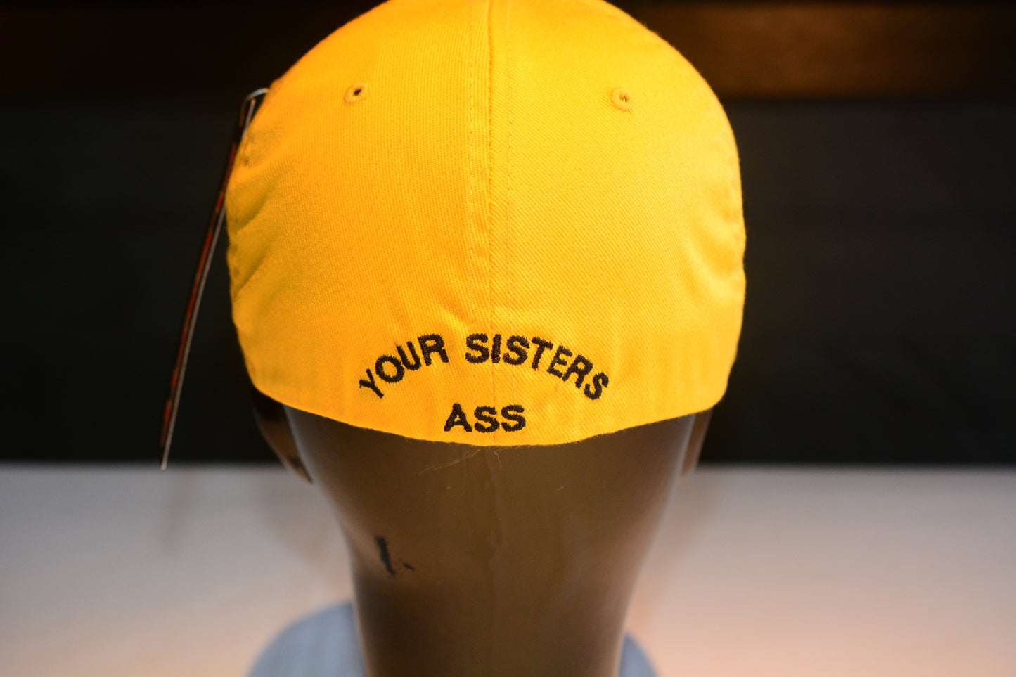 Yellow & Black "Yo Cuz" Hat